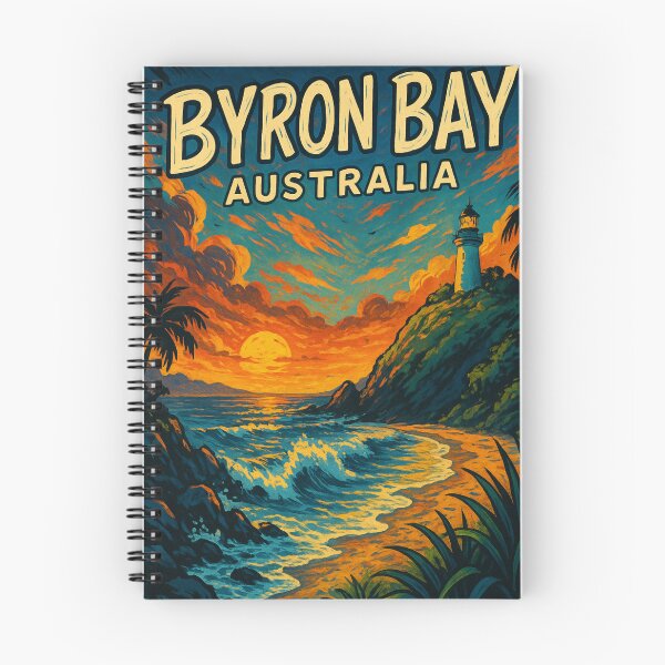Item preview, Cape Byron Lighthouse Coastline - Byron Bay, Australia designed and sold by Aryabek.