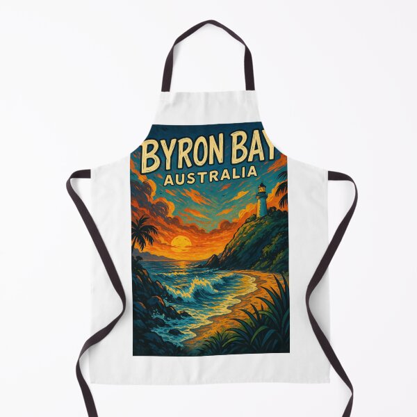 Item preview, Cape Byron Lighthouse Coastline - Byron Bay, Australia designed and sold by Aryabek.