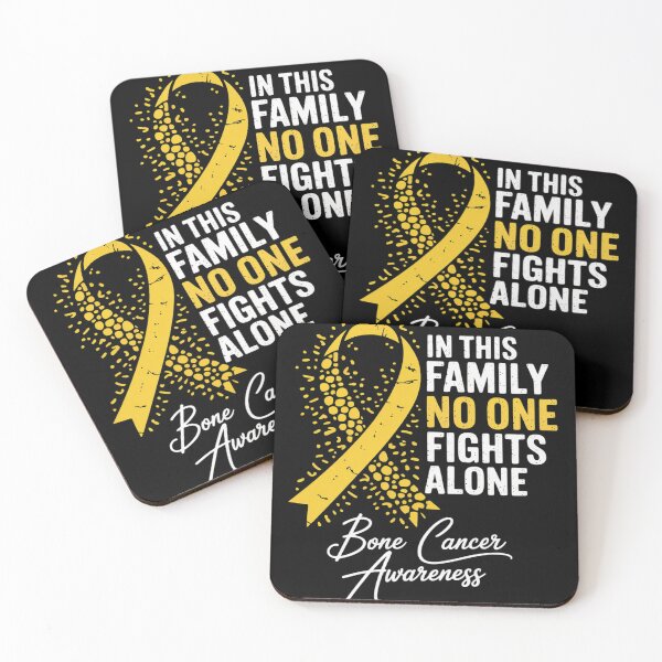 Item preview, In This Family No One Fights Alone Bone Cancer Awareness designed and sold by FortuneFull.