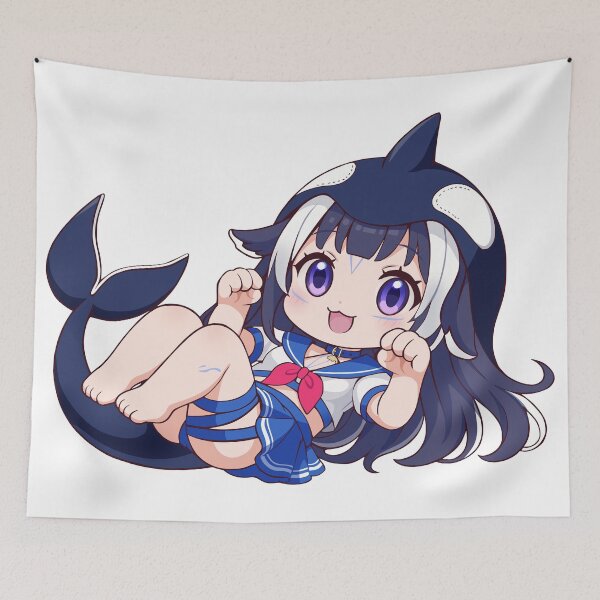 Artikelvorschau, Shylily Chibi Orca Vtuber entworfen und verkauft von CoinflowerArt.