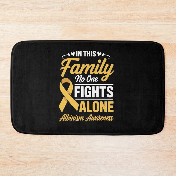 Item preview, In This Family No One Fight Alone Albinism Awareness Month designed and sold by estellaken.
