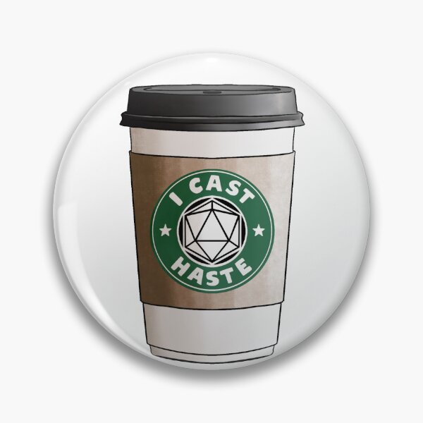 Item preview, I Cast Haste D&D Coffee Cup designed and sold by CloudyAppleArt.