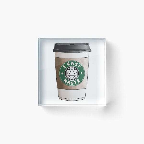 Item preview, I Cast Haste D&D Coffee Cup designed and sold by CloudyAppleArt.