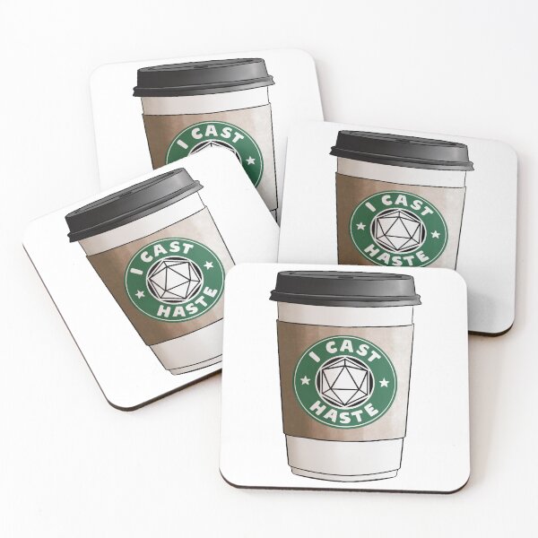 Item preview, I Cast Haste D&D Coffee Cup designed and sold by CloudyAppleArt.