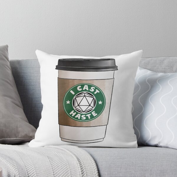Item preview, I Cast Haste D&D Coffee Cup designed and sold by CloudyAppleArt.