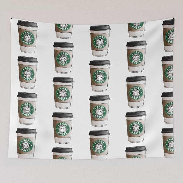 Item preview, I Cast Haste D&D Coffee Cup designed and sold by CloudyAppleArt.