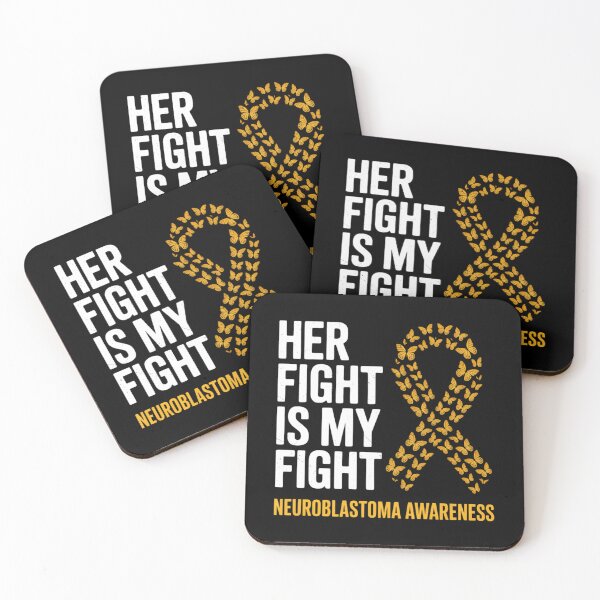 Item preview, Her Fight Is My Fight Neuroblastoma Awareness designed and sold by VENOM0RIOT.