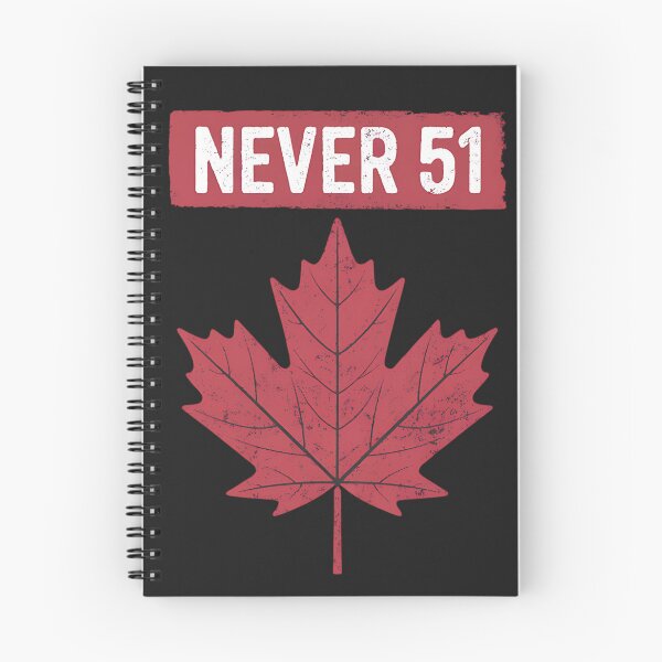 Item preview, Never 51st State Canada Flag designed and sold by LegendsArt75.