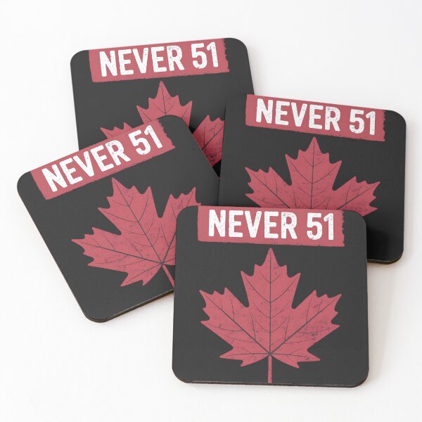 Item preview, Never 51st State Canada Flag designed and sold by LegendsArt75.