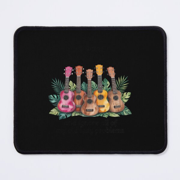 Item preview, i just Want to Play Ukulele and Ignore All of My Old Lady designed and sold by Idarmotar.