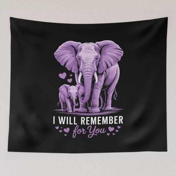 Item preview, I Will Remember For You Alzheimer's Awareness designed and sold by ReadySide.