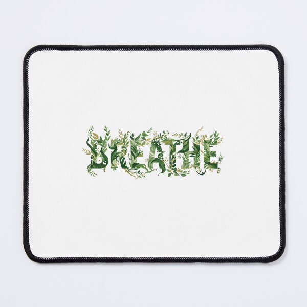 Item preview, The word BREATHE is formed from leaves and vines. designed and sold by Super-tshirtco.