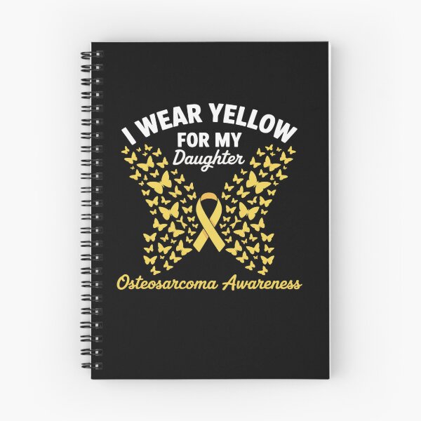 Item preview, I Wear Yellow For My Daughter Osteosarcoma Awareness Support designed and sold by FortuneFull.
