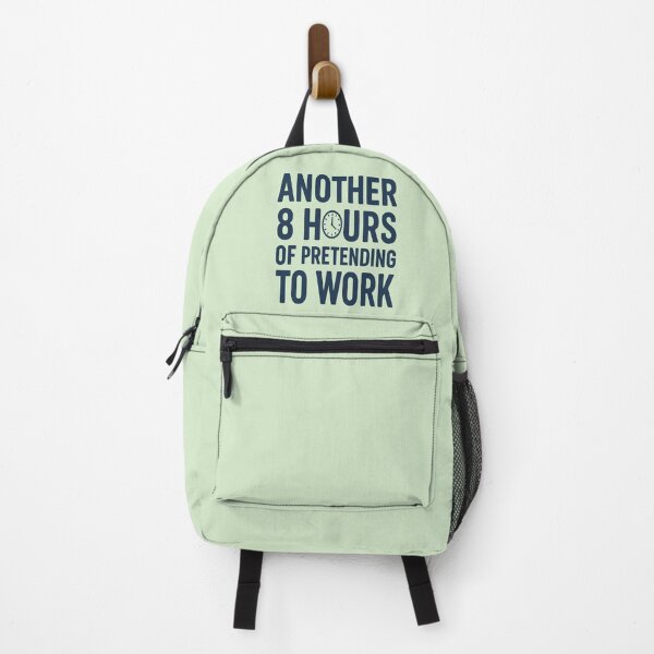 Item preview, Another 8 Hours of Pretending to Work Funny Work Quote designed and sold by Aesthetic-Avenue.