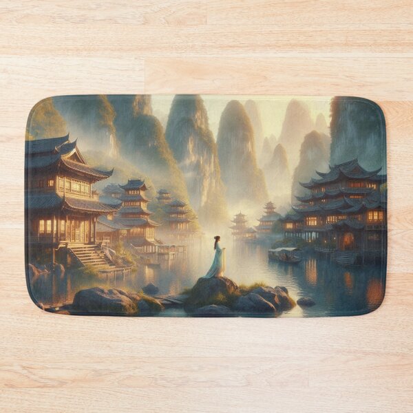 Item preview, Dreams Beneath the Golden Peaks designed and sold by calmgarden.