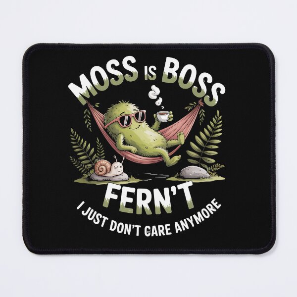 Item preview, Moss - moss gardening - plant humor – bryophyte - no lawn - moss pun – terrarium - green thumb - nature lover - moss is boss - lawn alternative - introvert nature designed and sold by JansenGS.