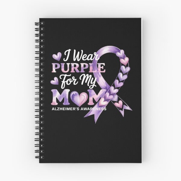 Item preview, I Wear Purple for My Mom Dementia Alzheimer's Awareness 1 designed and sold by FortuneFull.