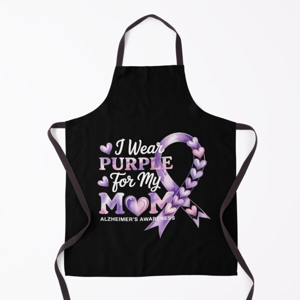 Item preview, I Wear Purple for My Mom Dementia Alzheimer's Awareness 1 designed and sold by FortuneFull.