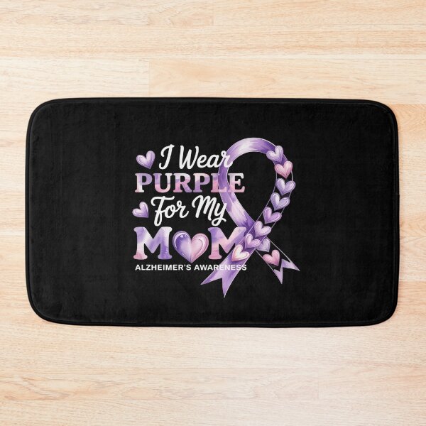 Item preview, I Wear Purple for My Mom Dementia Alzheimer's Awareness 1 designed and sold by FortuneFull.