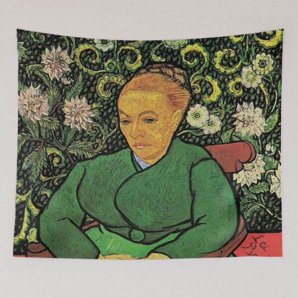 Item preview, HD La Berceuse Augustine Roulin Otterlo, by Vincent van Gogh HIGH DEFINITION designed and sold by MINDTHECHERRY.