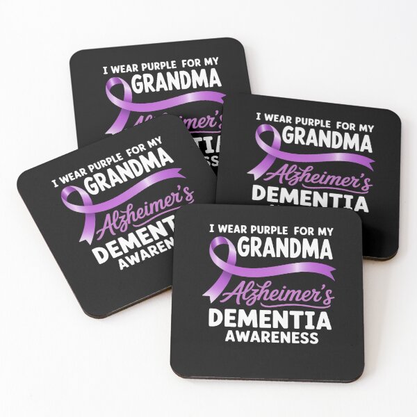 Item preview, I Wear Purple For My Grandma Alzheimer's Dementia Awareness designed and sold by HaileyRobel.
