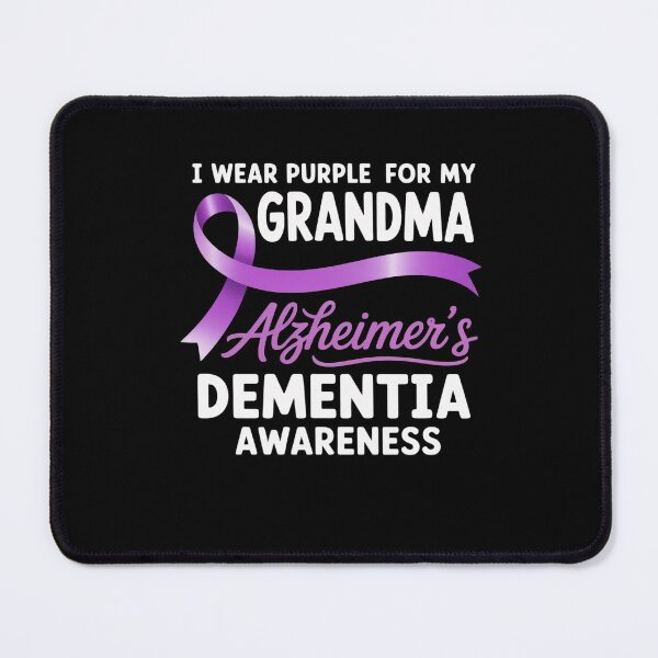 Item preview, I Wear Purple For My Grandma Alzheimer's Dementia Awareness designed and sold by HaileyRobel.