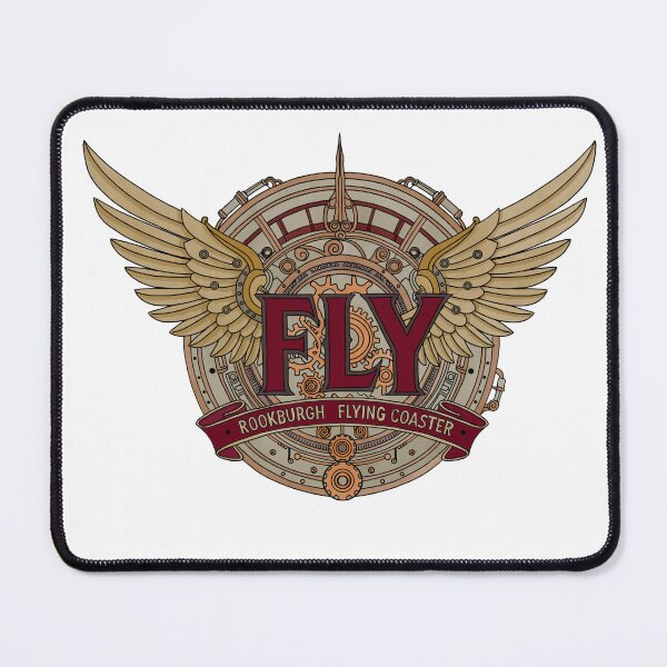 Item preview, F.L.Y. roller coaster logo designed and sold by FoolishDreamers.