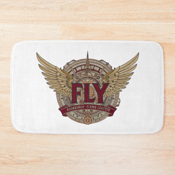 Item preview, F.L.Y. roller coaster logo designed and sold by FoolishDreamers.