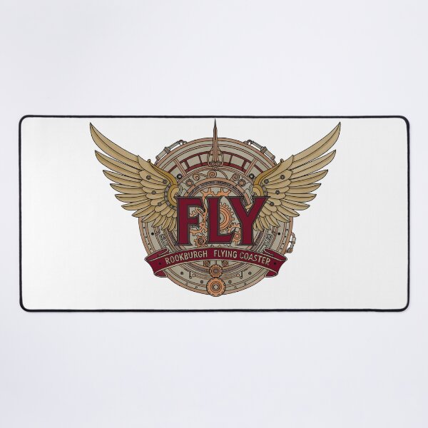 Item preview, F.L.Y. roller coaster logo designed and sold by FoolishDreamers.