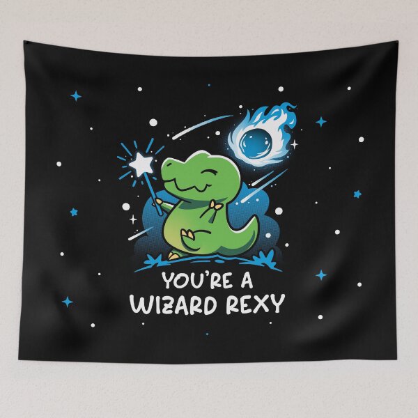 Item preview, Rexy Is A Wizard - Cute Magical Trex designed and sold by Snouleaf.