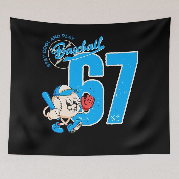 Item preview, Funny Drip Vintage Ice Cream Baseball Humor Six Seven Quote designed and sold by Aaronogagne.
