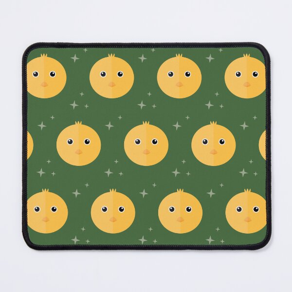 Item preview, Baby chicken heads on green designed and sold by reneesillus.