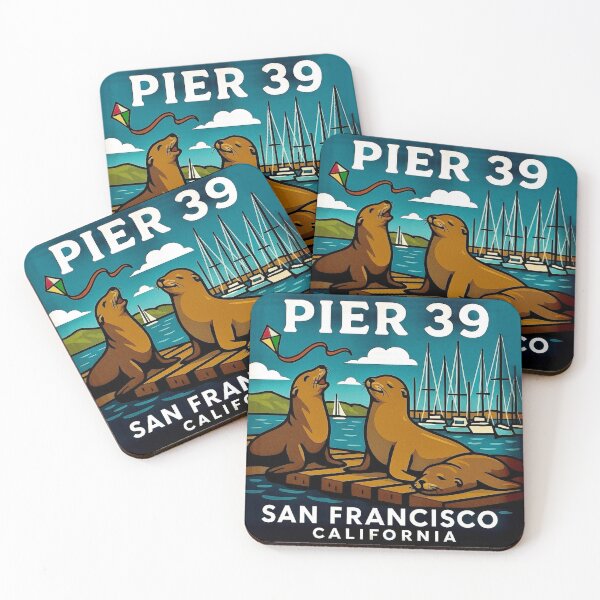 Item preview, Pier 39, San Francisco, California  designed and sold by Myra365Art.