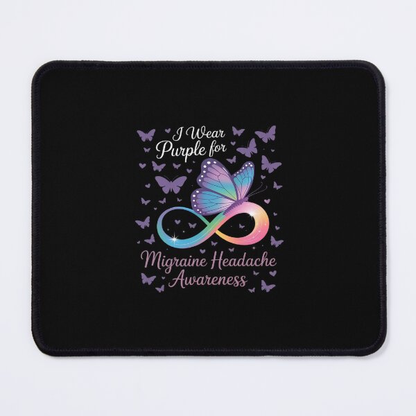 Item preview, I Wear Purple For Migraine Headache Awareness designed and sold by FranzFriesen.