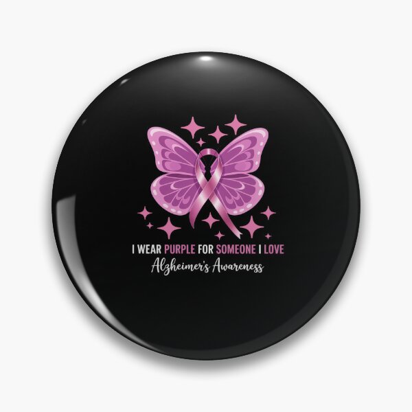 Item preview, I Wear Purple Alzheimer's Awareness designed and sold by RayArmstrong.