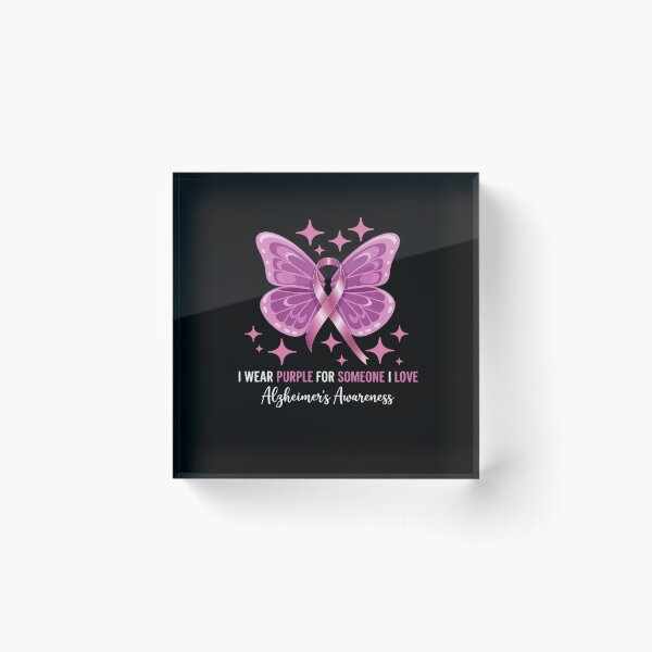 Item preview, I Wear Purple Alzheimer's Awareness designed and sold by RayArmstrong.