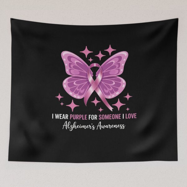 Item preview, I Wear Purple Alzheimer's Awareness designed and sold by RayArmstrong.