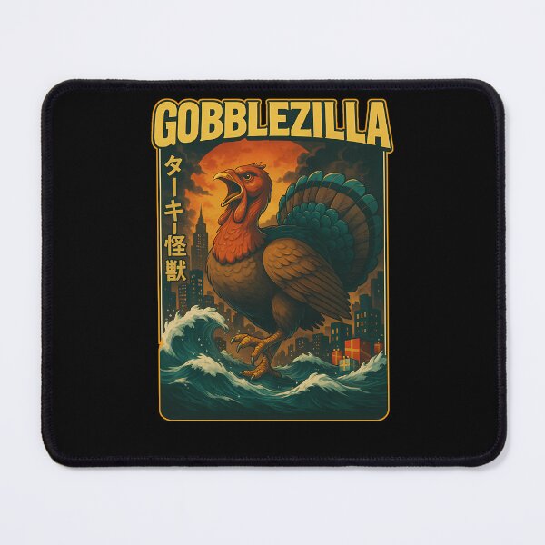 Item preview, Humor Retro Gobblezilla Happy Thanksgiving Funny Style Quote designed and sold by nguyenconguan80.
