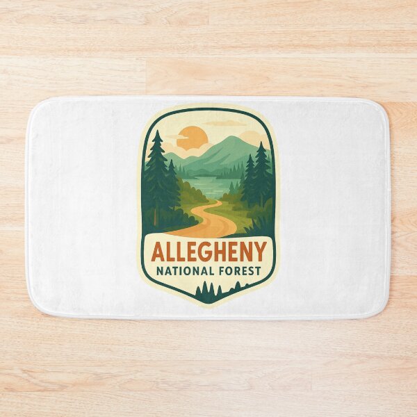 Item preview, Allegheny National Forest Mountain Path at Dusk designed and sold by Aryabek.