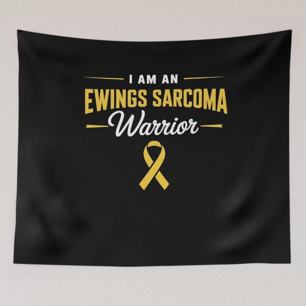 Item preview, I Am A Warrior Ewing's Sarcoma Bone Cancer Awareness Ribbon designed and sold by estellaken.