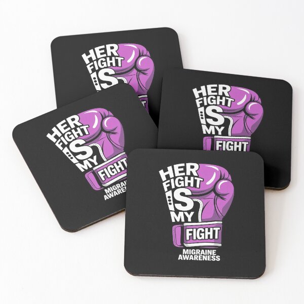 Item preview, Her Fight Is My Fight Migraine Primary Headache Disorder designed and sold by HaileyRobel.