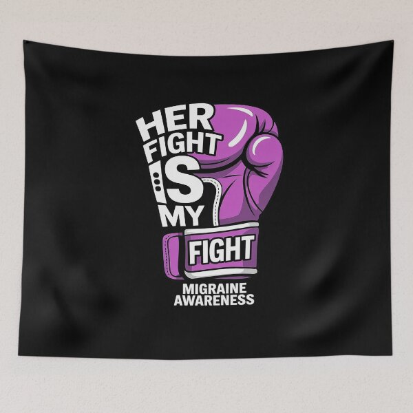 Item preview, Her Fight Is My Fight Migraine Primary Headache Disorder designed and sold by HaileyRobel.