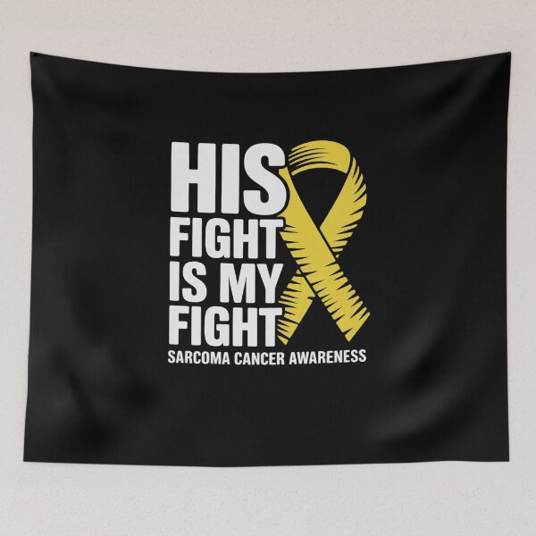 Item preview, His Fight Is My Fight Bone Cancer Sarcoma Cancer Awareness designed and sold by RayArmstrong.