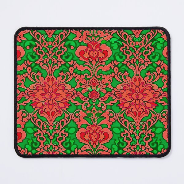 Item preview, Baroque Opulence: Red Floral Tapestry Digital Pattern designed and sold by LanaGustavsson.