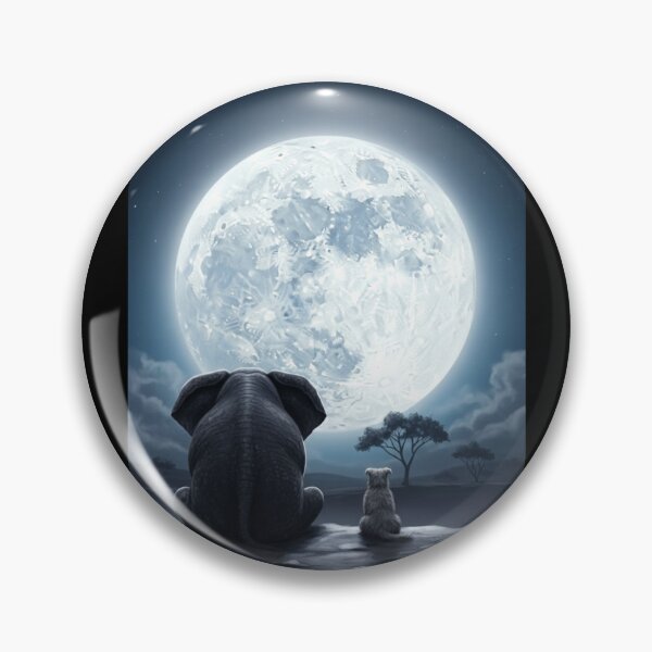 Item preview, Moonlit Companions designed and sold by ElephantVibes.