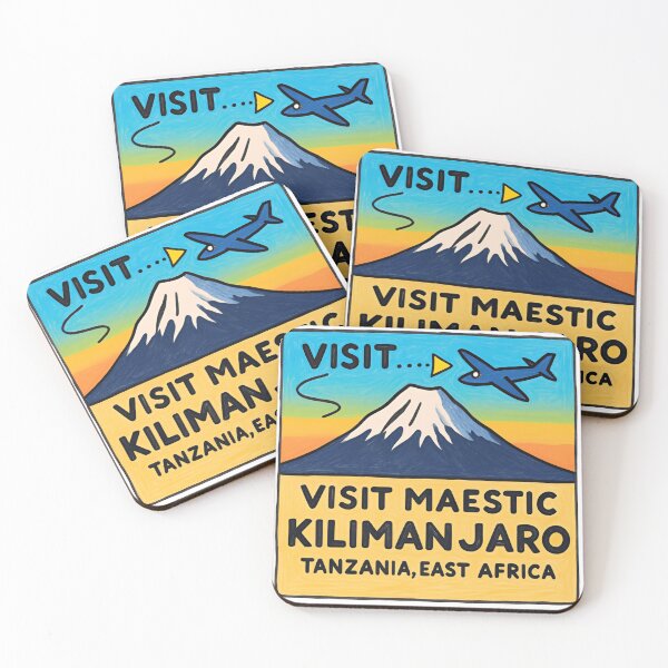 Item preview, Mt Mount Kilimanjaro Tanzania, Africa - Summit Mountain Trekking Wind Slopes designed and sold by Star3NowForMe.