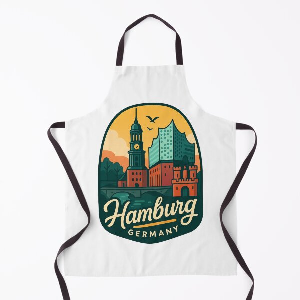 Item preview, Hamburg Cityscape with Elbphilharmonie designed and sold by Aryabek.