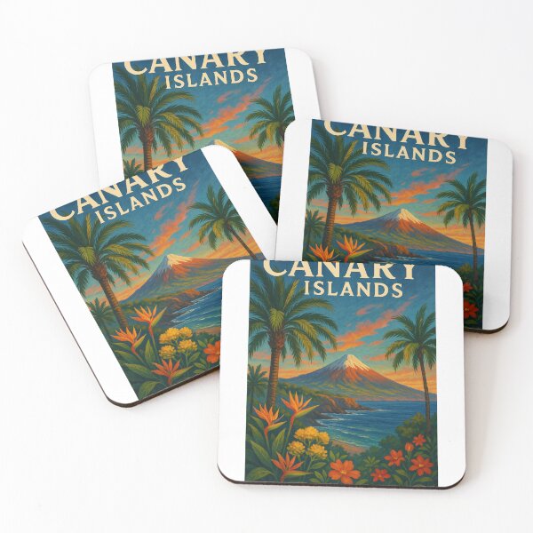 Item preview, Canary Islands Coastal Flora with Teide View designed and sold by Aryabek.