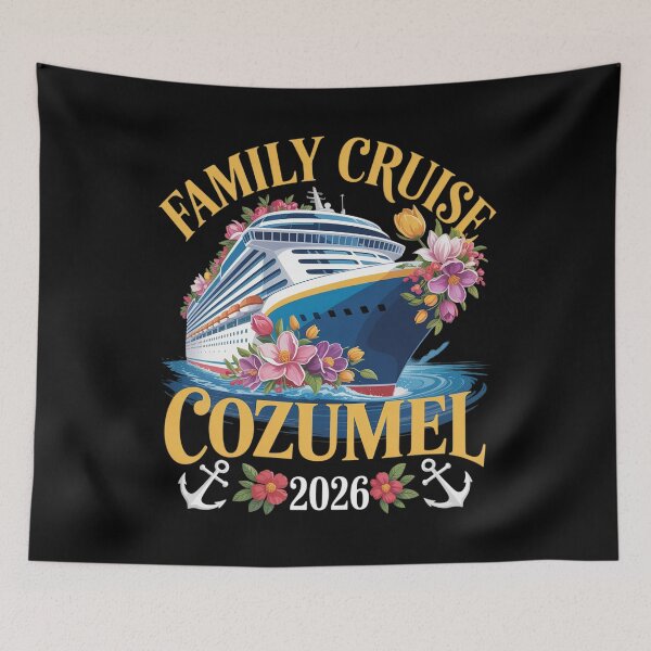 Item preview, Family Cruise 2026 Cozumel Mexico Family Trip designed and sold by MaryoKing.