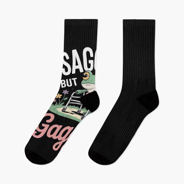 Item preview, Sagging But Still Gagging Frog Meme Drag Queen Humor (2) designed and sold by HuValverdeArt.